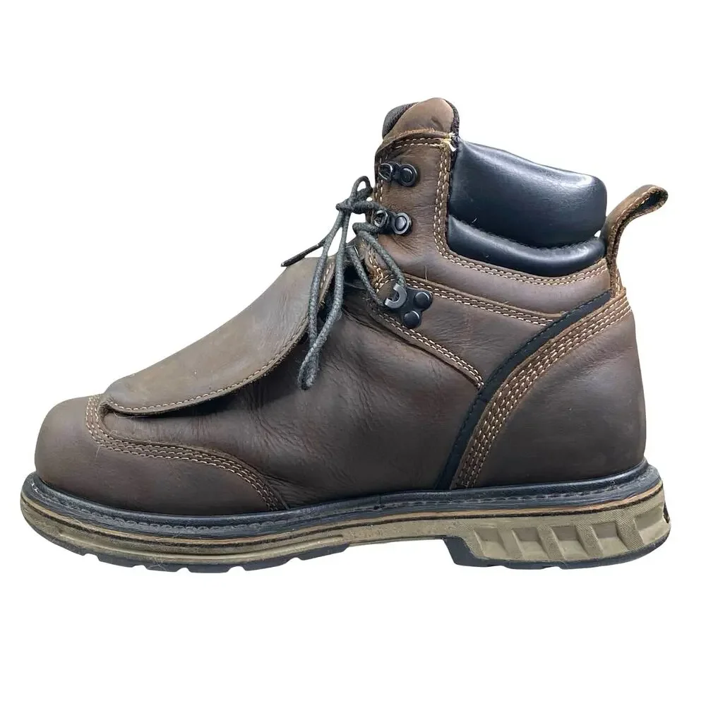 Danner Mens Steel Yard Brown Met Guard Steel Tue Work Boot Size US 8.5